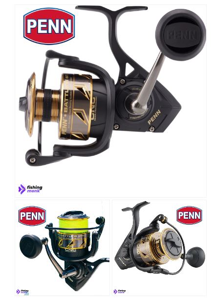 PENN FIERCE III FRC 2000-8000 Spinning Fishing Reel 4+1BB Full