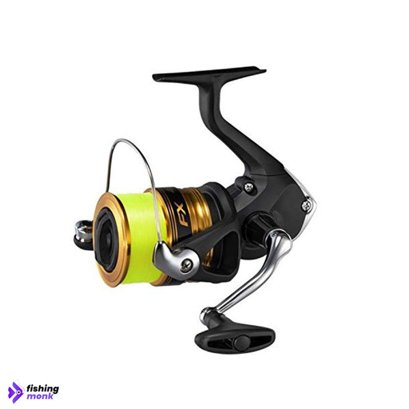 green shimano reel Shimano FX 4000-1000 FC Spinning Reel 4000 / With Line