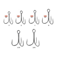 Close-up of Ryugi Pierce Brutal Hook with ultra-sharp triple points