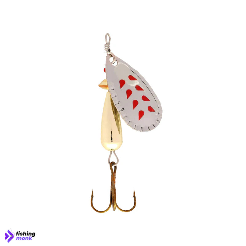 Abu Garcia Droppen Spinner | 4g - 4g / Silver/Red Marks