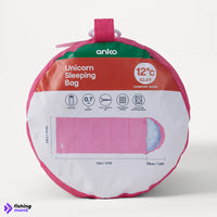 Anko Unicorn Hooded Sleeping Bag Pink - Sleeping Bag