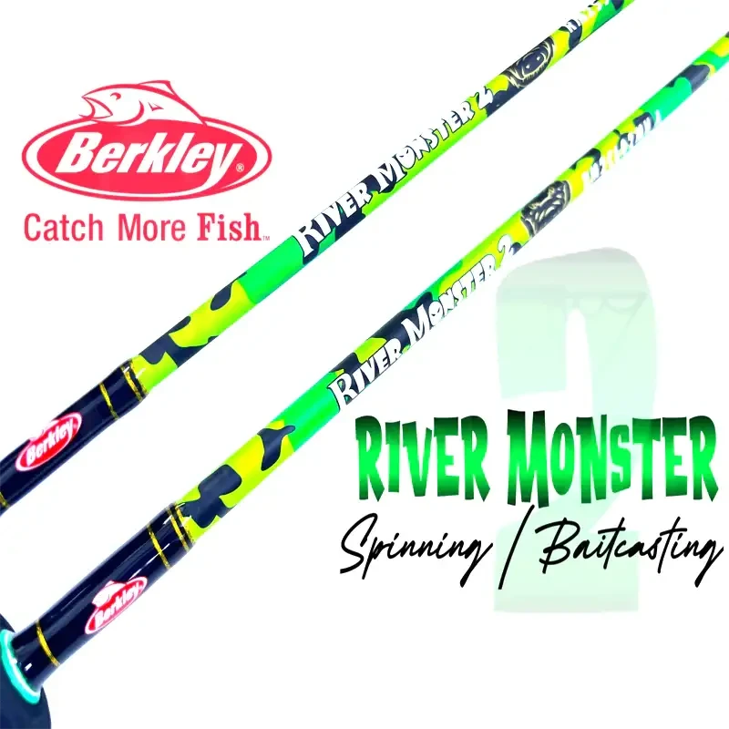 Berkley River Monster 2 Bait Casting Rod | 6.3ft Fishingmonk Berkley River Monster 2 Bait Casting Rod | 6.3ft Fishingmonk