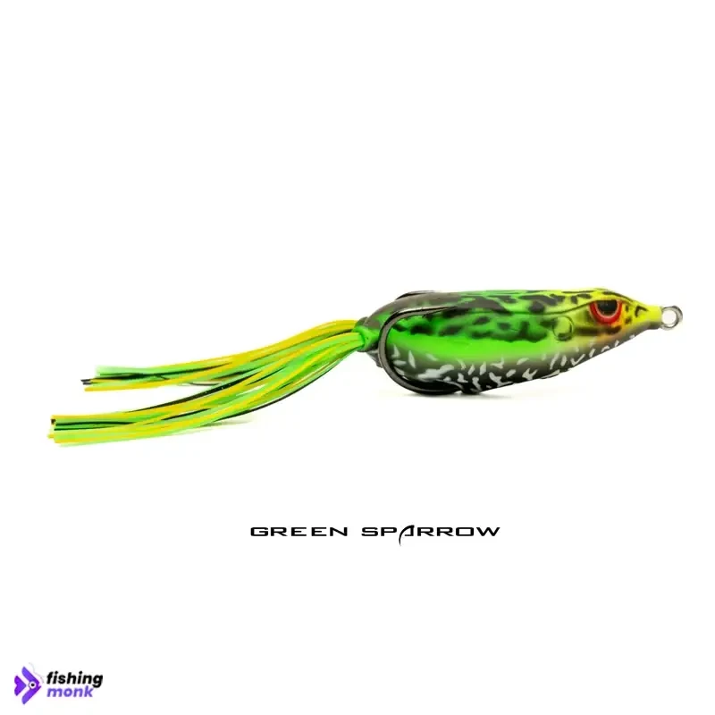 Bhishma Outdoors Hollow Belly Frog | 65mm | 15.5g - Green