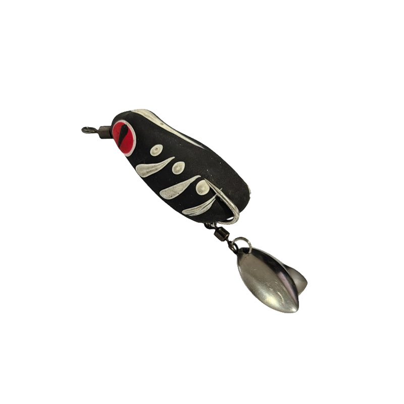 Pexxo Laser Hand Made Soft Frog Lure 4cm 7–8g | Compact Weedless Topwater Frog