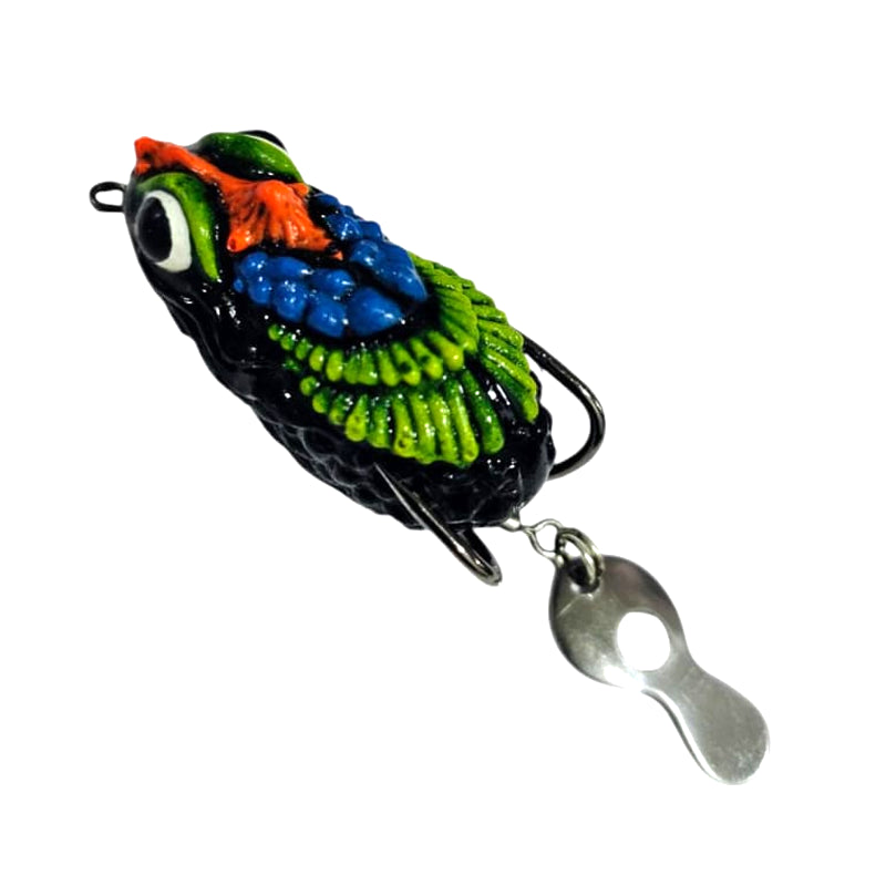 bravado fishing lure Bravvo Cherry Handmade Soft Frog Lure