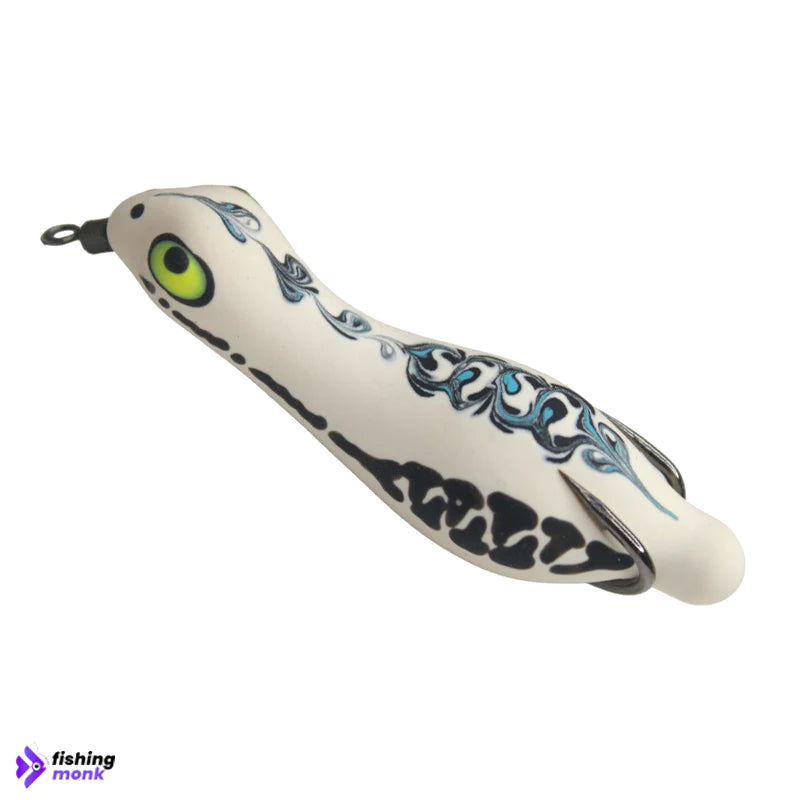 Bravvo Flip Hand Made Soft Frog Lure | 7cm 7 - 8g - White