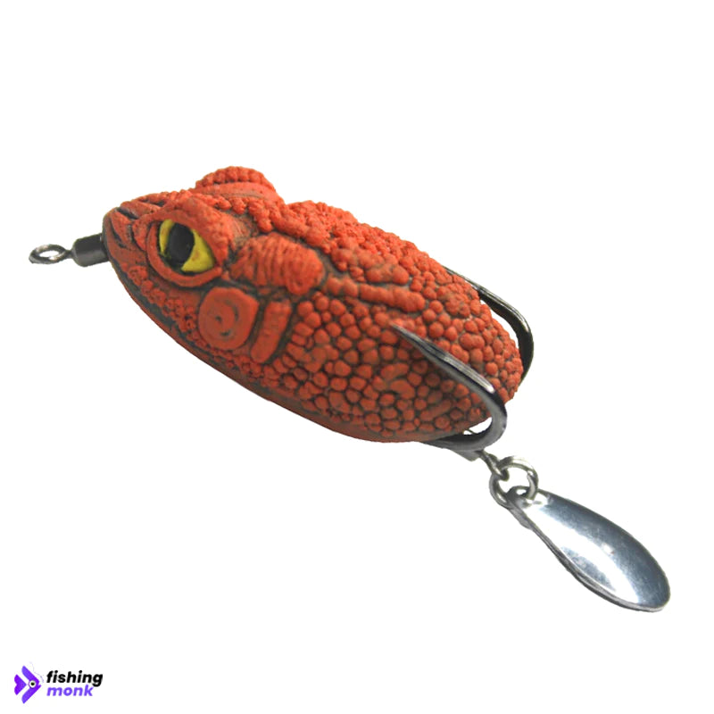 Bravvo Quora Hand Made Soft Frog Lure | 4cm 6 - 7g - Mud