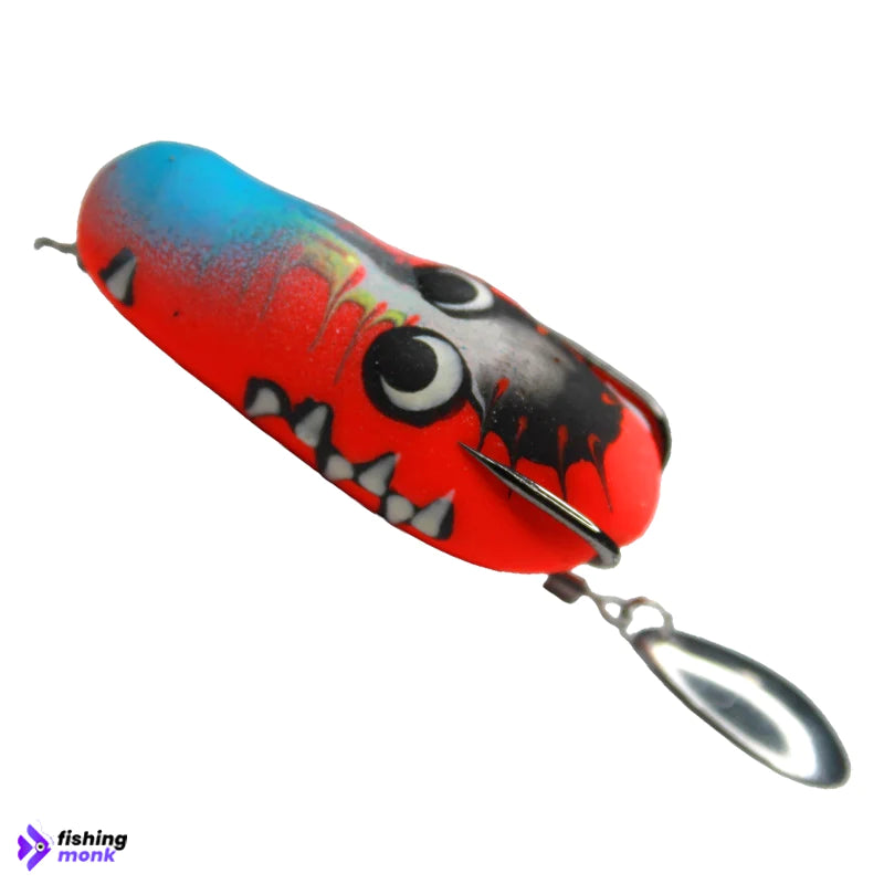 Bravvo Silky Hand Made Soft Frog Lure | 5cm 7 - 8g - Blue