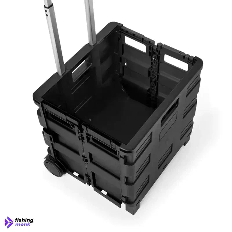 Collapsible Trolley Box - Black - TROLLEY