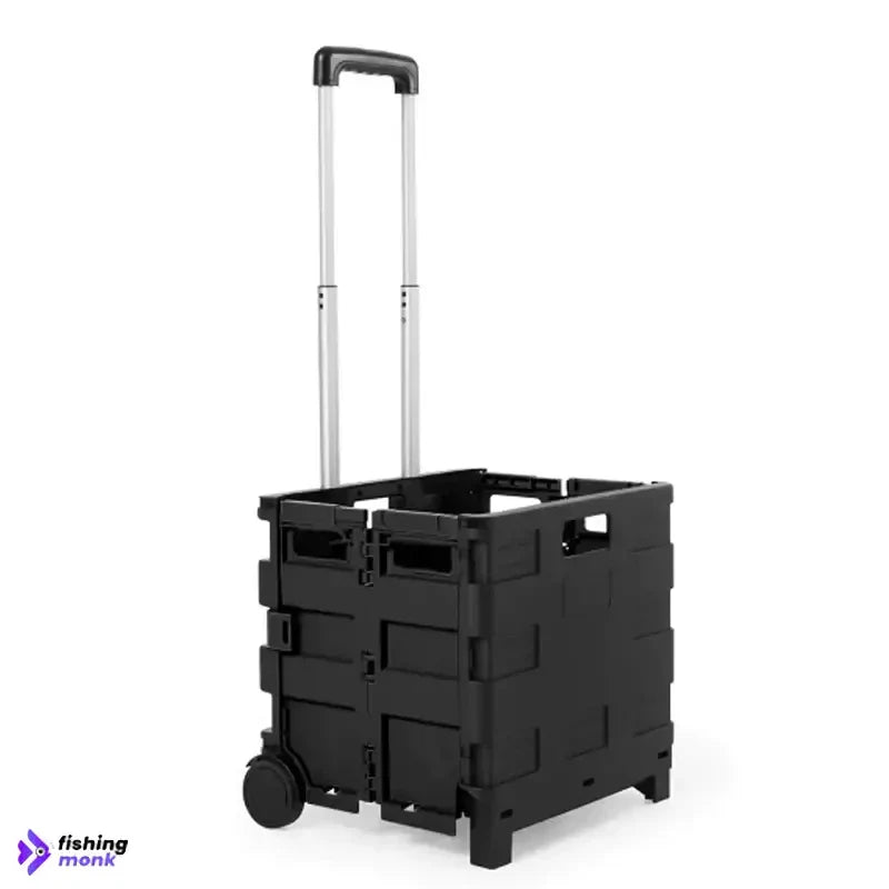 Collapsible Trolley Box - Black - TROLLEY