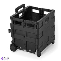 Collapsible Trolley Box - Black - TROLLEY