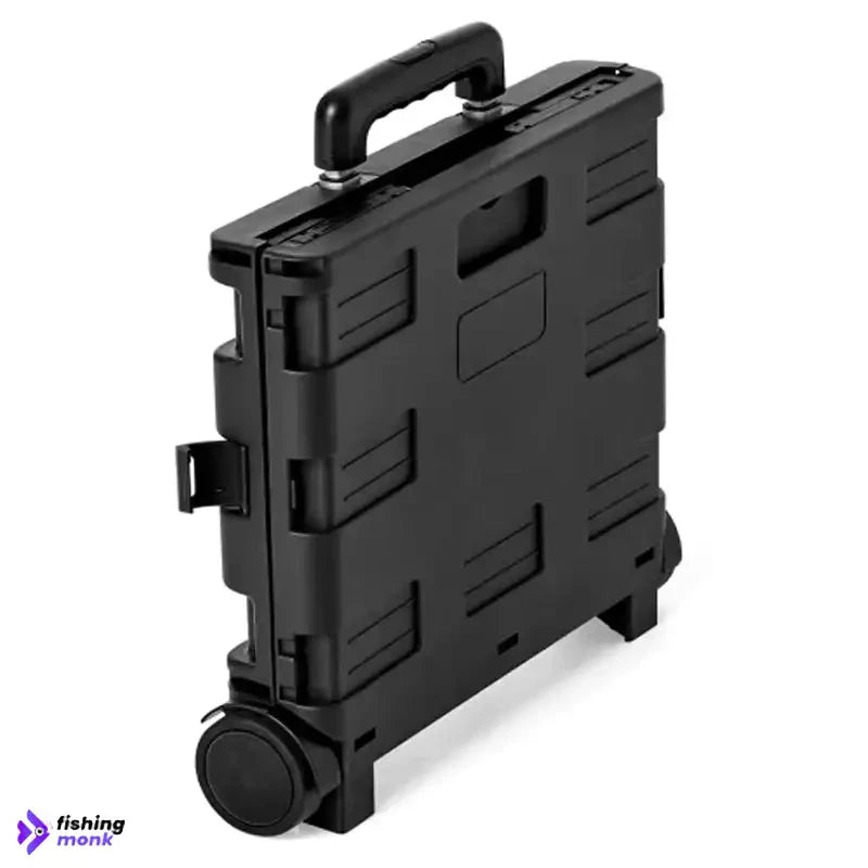 Collapsible Trolley Box - Black
