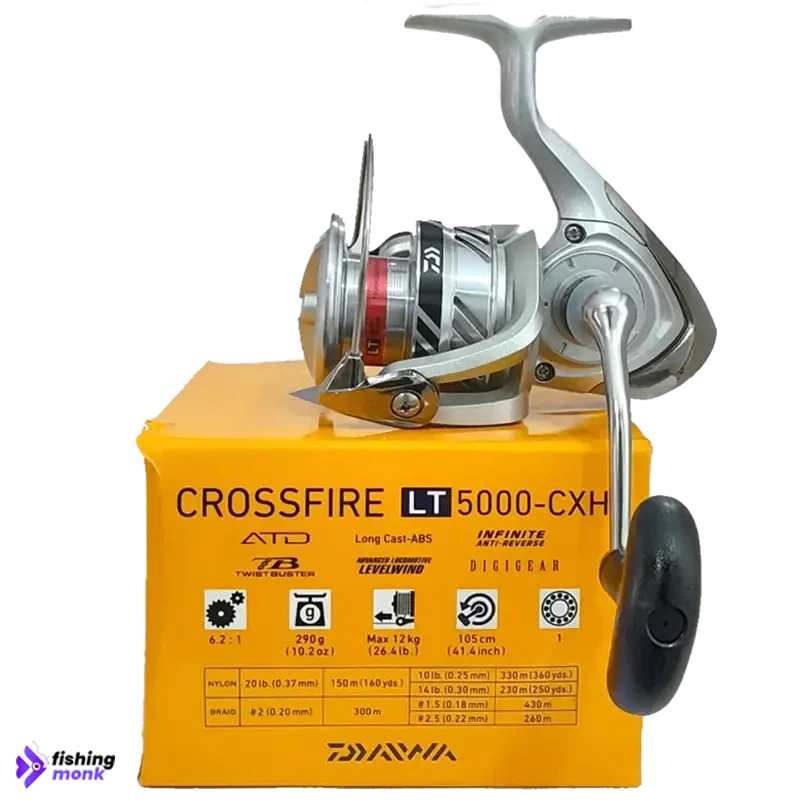 crossfire spinning combo Daiwa Crossfire LT CXH Spinning Reel | 4000