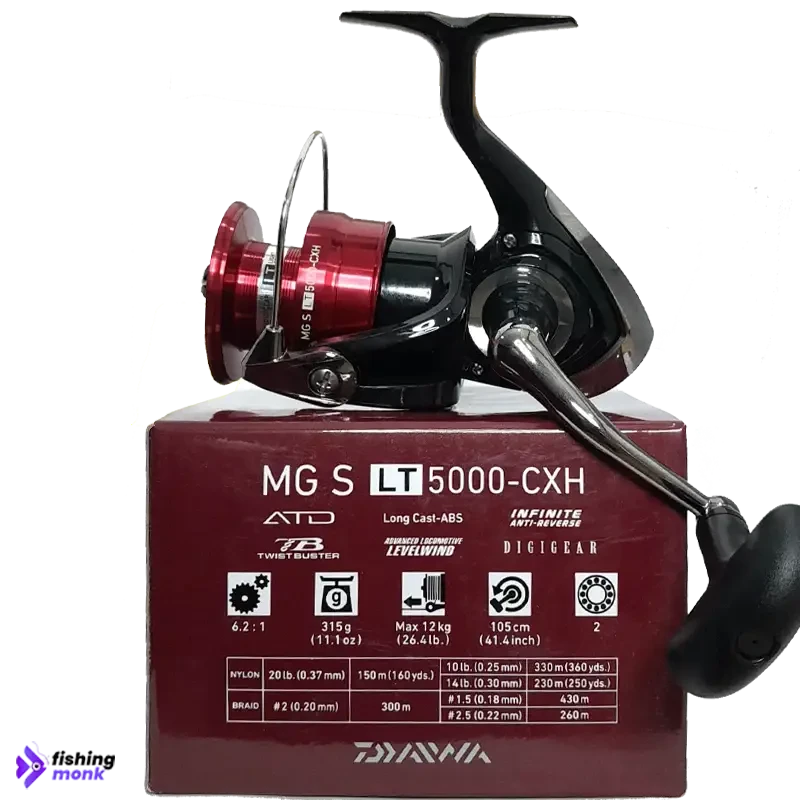 Daiwa MG S LT 5000-CXH Spinning Reel - Reel