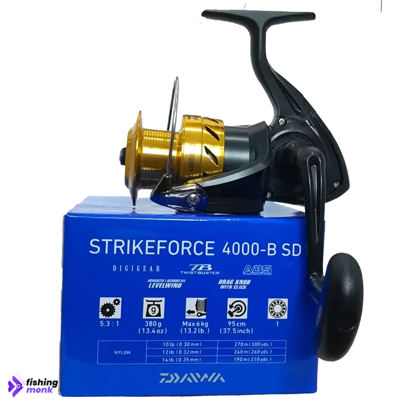Daiwa Strikeforce 4000-B SD Spinning Reel - Fishingmonk