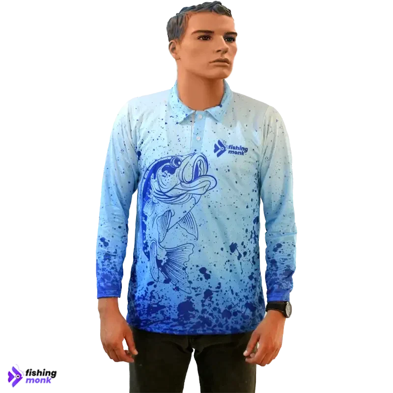 Fishingmonk Men’s Osky Fishing T-Shirt Fishingmonk