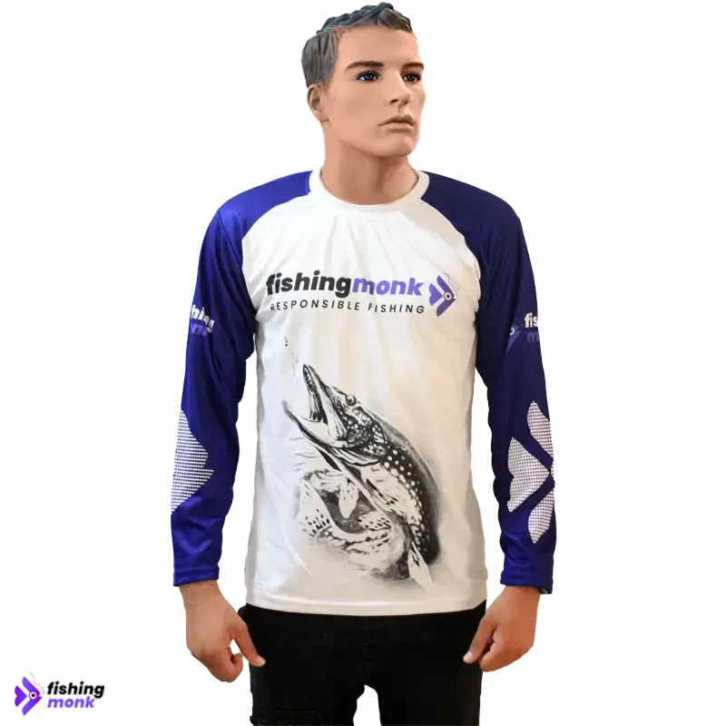 Fishingmonk Men's Rivery Sublimated Fishing T-Shirt