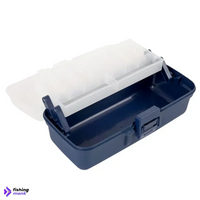 Jarvis Walker 1-Tray Clear-Top Tackle Box - Lure Box