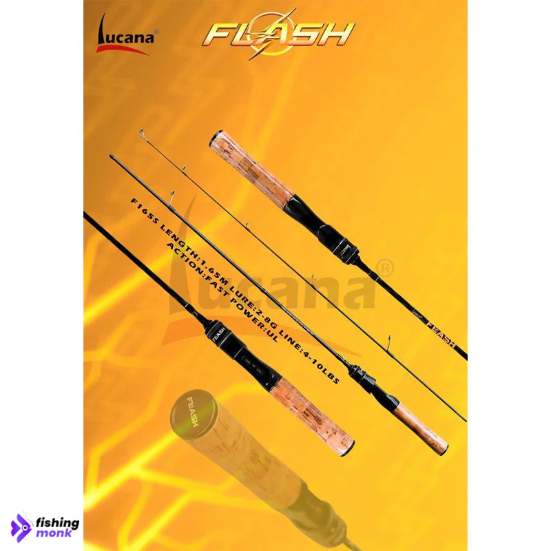 Lucana Flash Ultra Light Spinning Fishing Rod