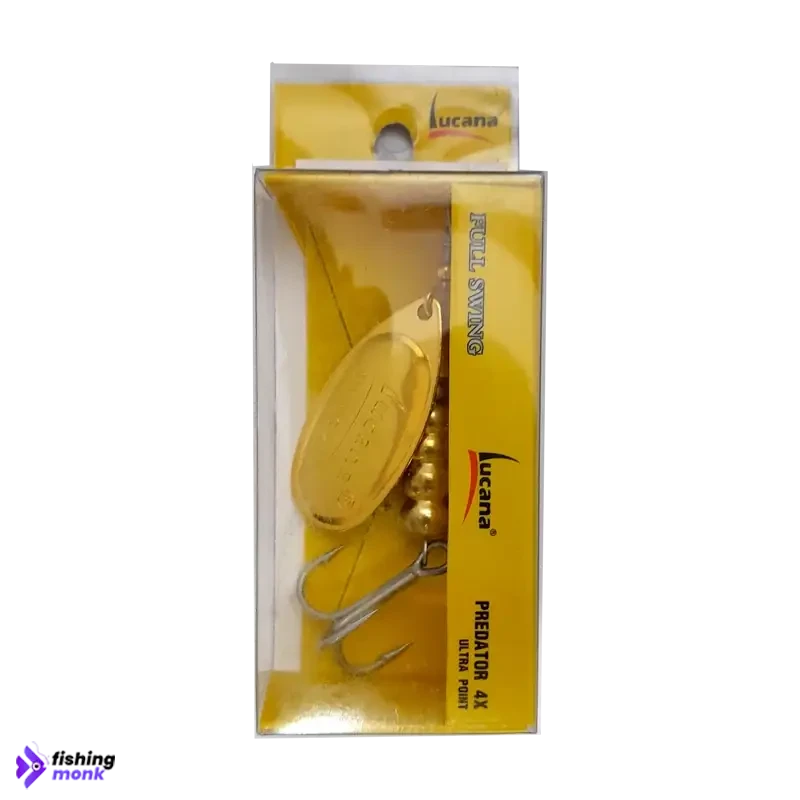 Lucana Full Swing Spinner Lure | 24g - Gold - Lure