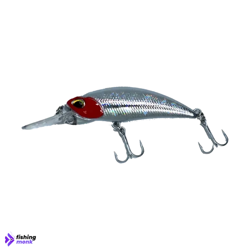 Lucana Glitter Sinking Minnow | Size: 50mm | 4.8g - Red