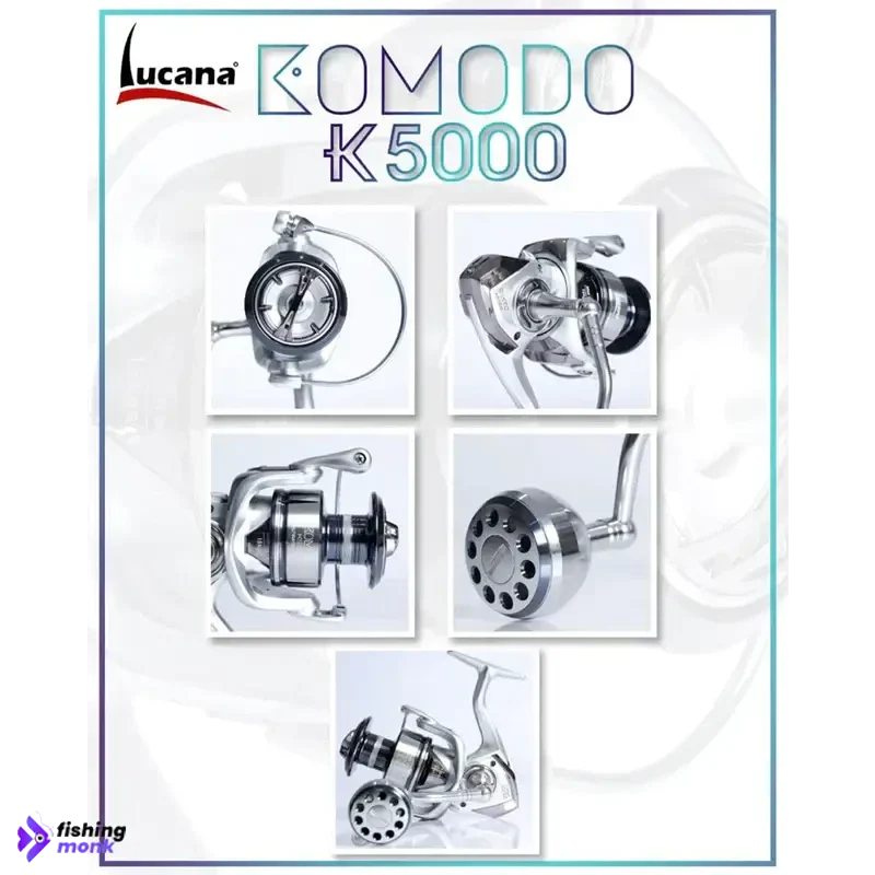 Lucana Komodo Saltwater Fishing Spinning Reel