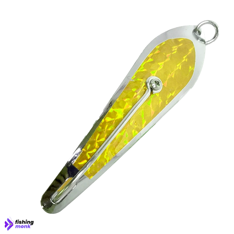 Lucana Metal Spoon Lure | 35g | 12.5cm - Yellow - Lure