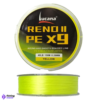 Lucana Reno II PE X9 Braid Line 150M - 0.28 mm / 40 LB /