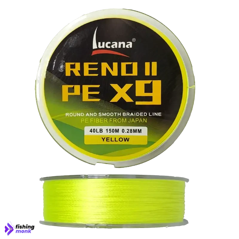 Lucana Reno II PE X9 Braid Line 150M - 0.28 mm / 40 LB /