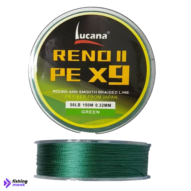 Lucana Reno II PE X9 Braid Line 150M - 0.32 mm / 50 LB /