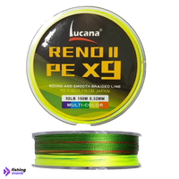 Lucana Reno II PE X9 Braid Line 150M - 0.32 mm / 50 LB /