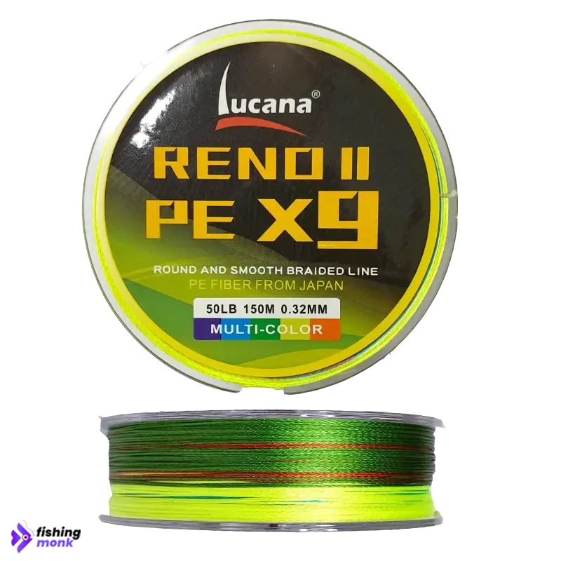 Lucana Reno II PE X9 Braid Line 150M - 0.32 mm / 50 LB /
