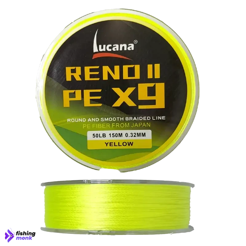 Lucana Reno II PE X9 Braid Line 150M - 0.32 mm / 50 LB /