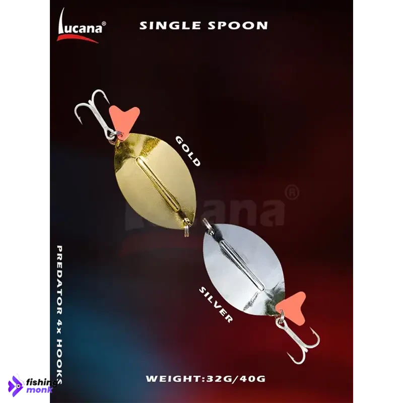 Lucana Single Spoon  32 - 40g - Fishingmonk