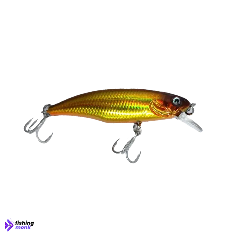 Lucana Tiny 52S Hard Lure | 52mm | 4.5g - Gold Red - Fishing