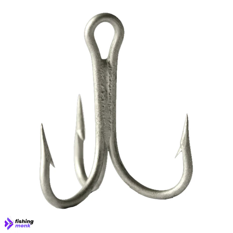 Mustad 3X Strong Treble Hook | Size 1 -3/0 | 25pcs/pkt - Fishingmonk Mustad 3X Strong Treble Hook | Size 1 -3/0 | 25pcs/pkt - Fishingmonk