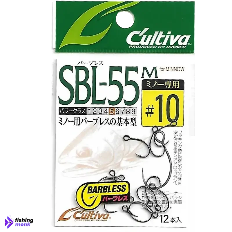 Owner Worm BH-Round Hooks  Size: #6 - 12 - Fishingmonk