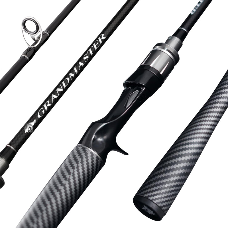 Seasir Grandmaster Baitcasting Fishing Rod strong and lightweight for snakehead and barramundi fishing
