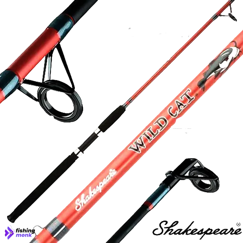 Black Plastic Shakespeare Wildcat Fishing Rod at Rs 1550/piece in
