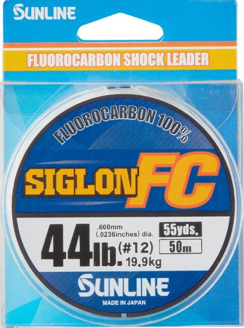 Clear SIGLON FC Fluorocarbon Leader Line – abrasion resistant fishing leader