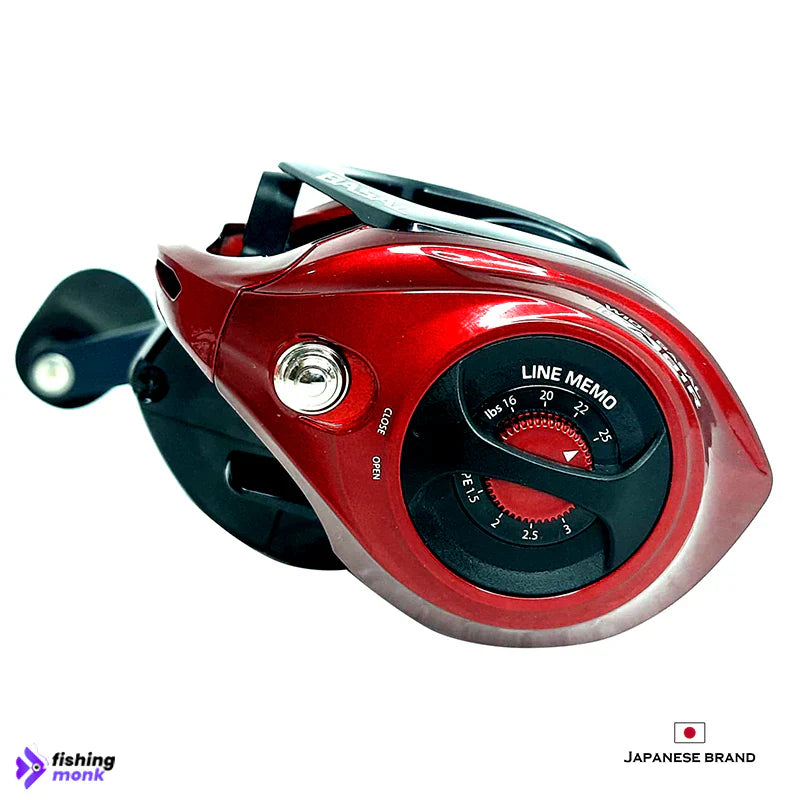 Tailwalk Wide Basal CA 81 Bait Casting Fishing Reel