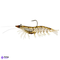 Zerek Absolute Shrimp | 3.5 inch | 11g - White Leg - Fishing
