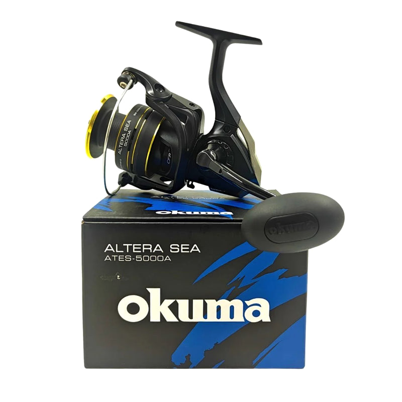 Okuma Altera Sea 5000 spinning reel side view