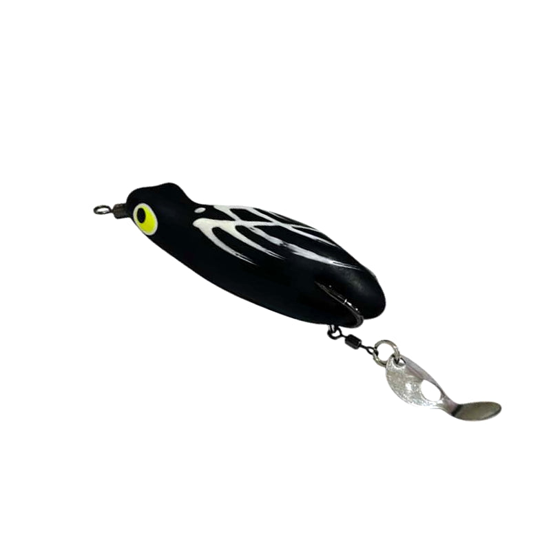 Bravvo Singa Pro Frog Lure – realistic frog lure with weedless hooks for bass and freshwater fishing in India.