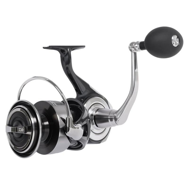 Daiwa 26 Certate SW 8000-H spinning reel side view