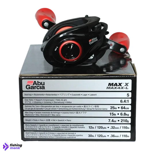 Abu Garcia MAX4X-L Bait Casting Reel - Reel