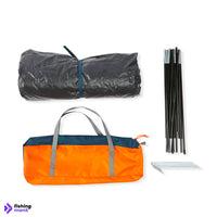 Anko 3 Person Dome Tent - Blue & Orange - Tent