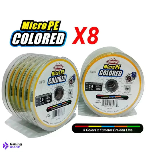 Berkley Micro Colored Braid 8X