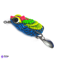 Bravvo Cherry Hand Made Soft Frog Lure | 3.5cm | 5g - Blue