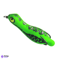 Bravvo Flip Hand Made Soft Frog Lure | 7cm 7 - 8g - Green